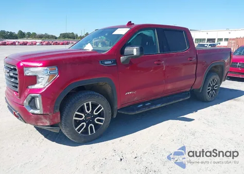 2021 GMC Sierra 1500 4Wd Short Box At4 from USA, damaged, VIN 1GTU9EET8MZ369908